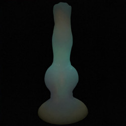 unicorny Gode Fantasy Phosphorescent Lumy Wolf 19 x 6.3cm